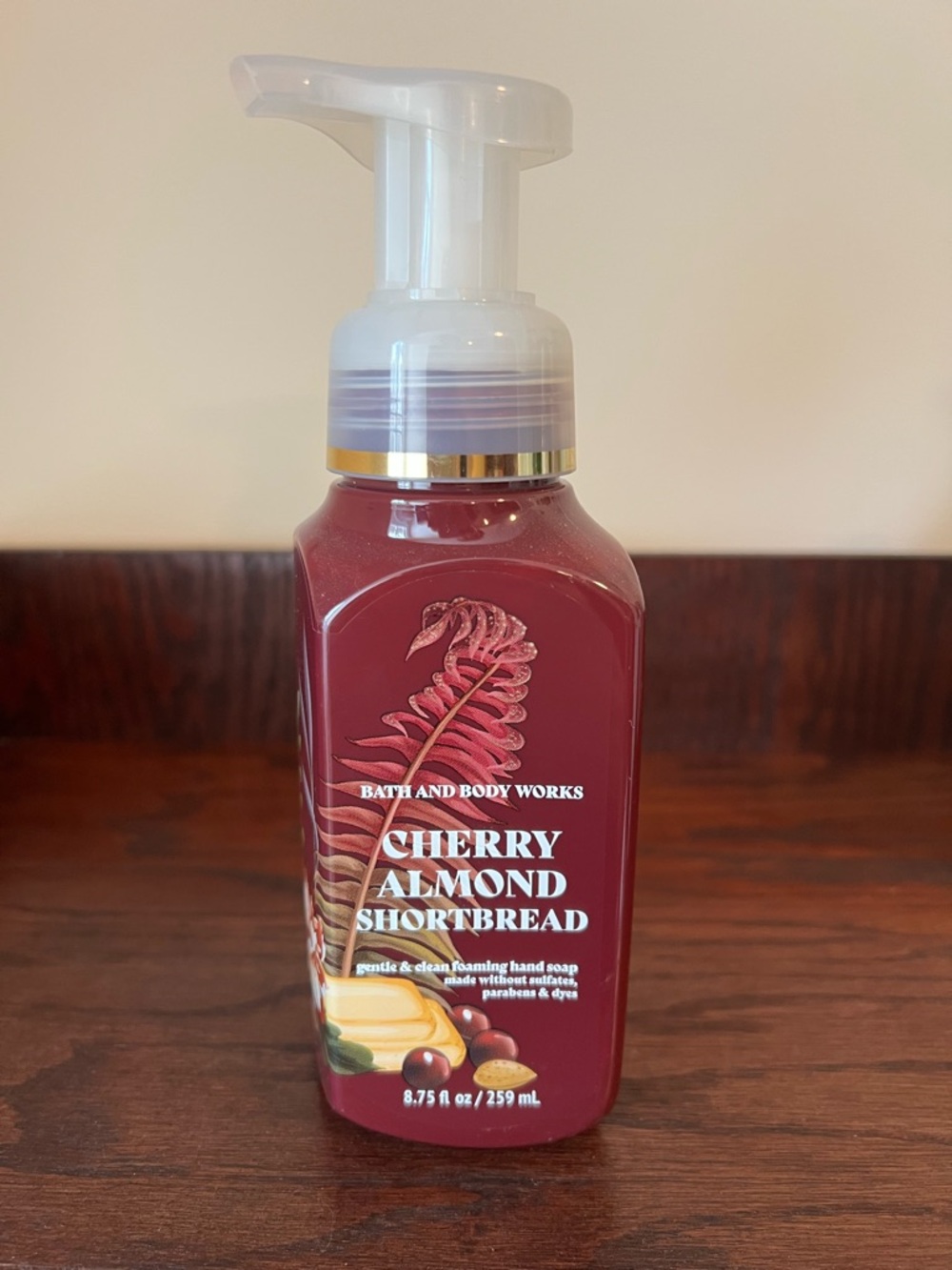 Bath & Body Works Cherry Almond Shortbread Foaming Hand Soap
